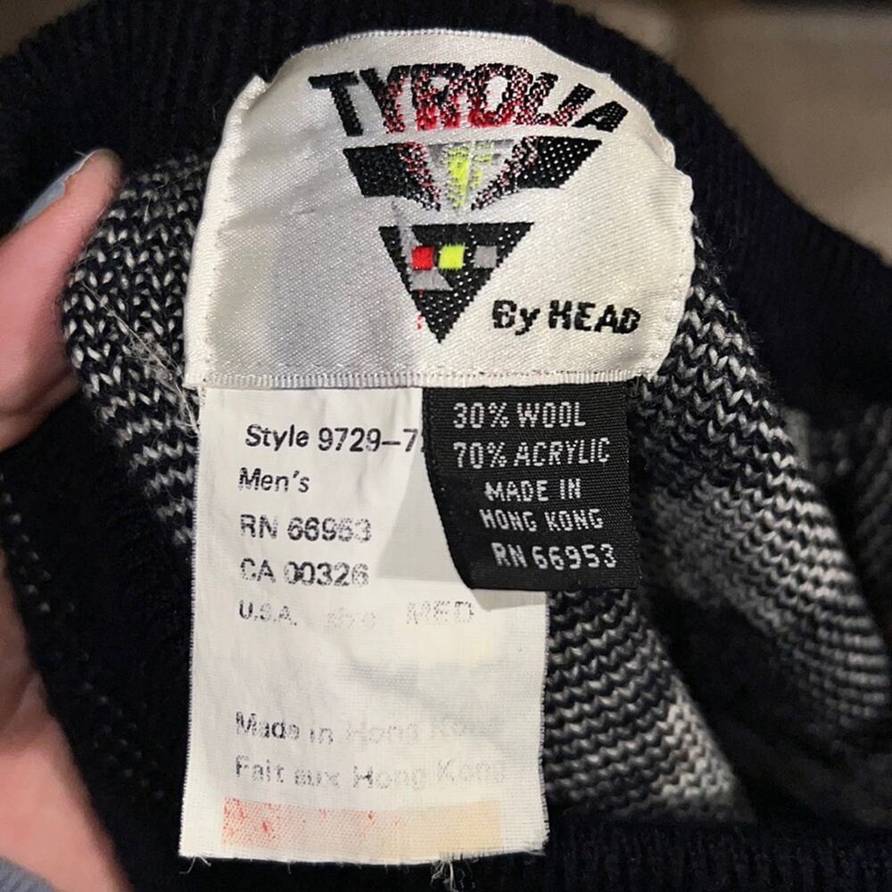 Vntg Tyrolla 80s Wool Blend Crewneck Sweater M - image 2